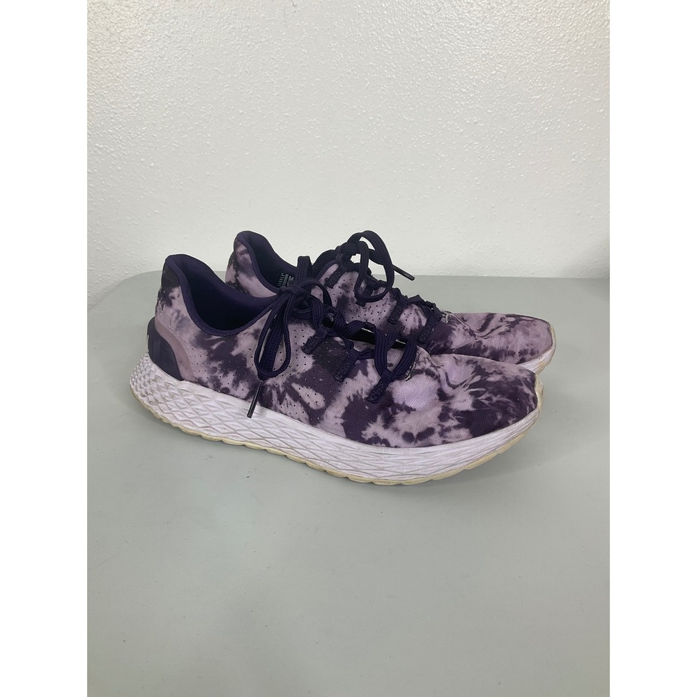 NOBULL Ripstop Runner Purple Tie Dye Training Running Shoes Womens 8.5
